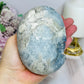 Deep Blue Celestite Cluster Freeform On Stand 11cm 966g