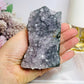 Amethyst Base Cut Cluster 9.5cm