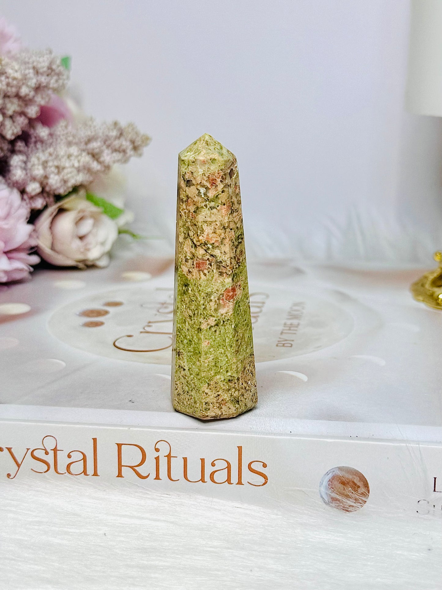 Unakite | Epidote Granite Tower 6.5cm
