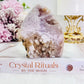 Druzy Flower Agate Freeform | Flame 9cm