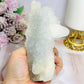 Rare White Apophyllite Crystal Stalactite Formation Specimen 14cm 420g