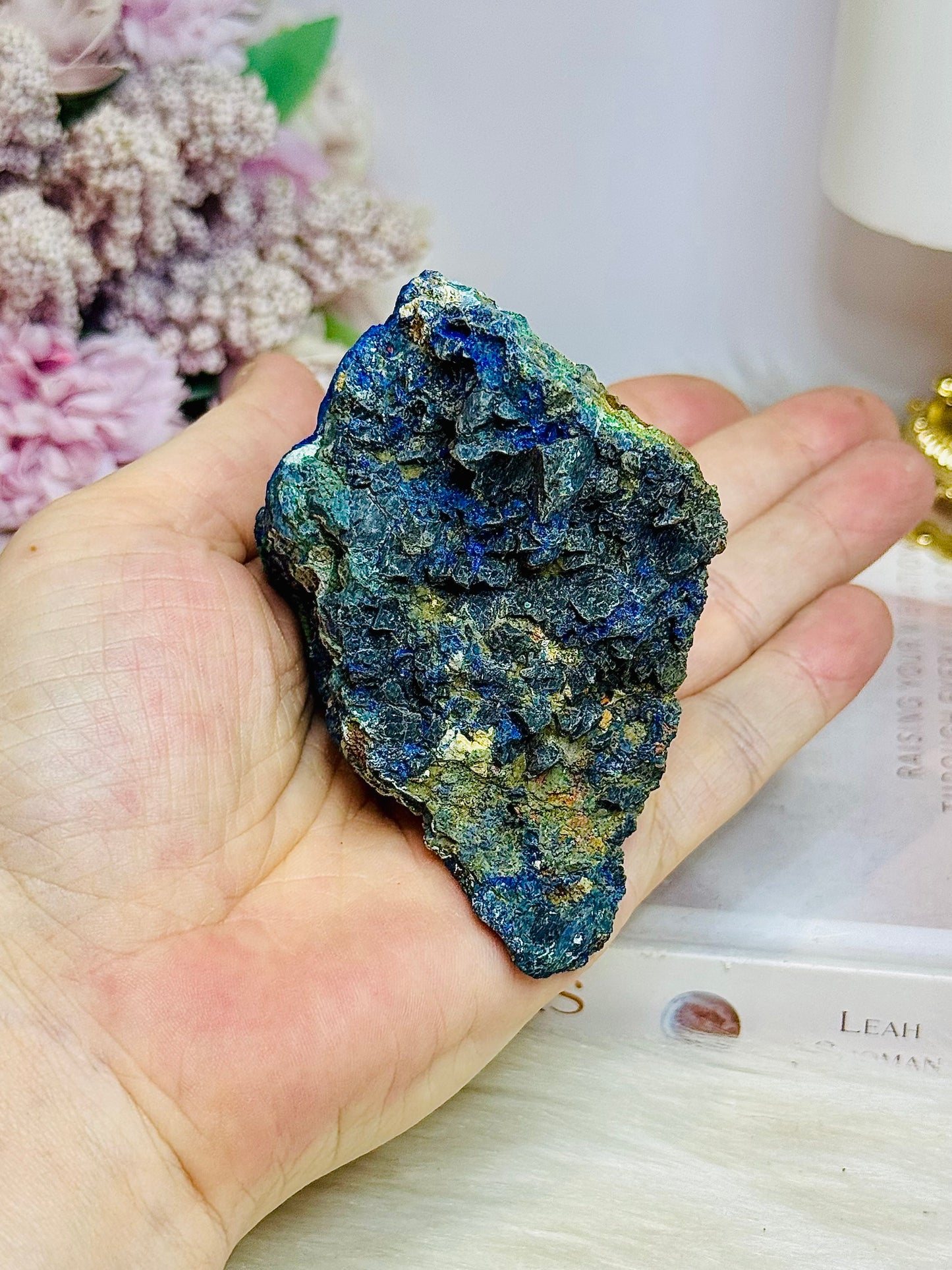 Azurite with Malachite Natural Specimen 225g