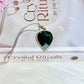 Gorgeous Moss Agate Pendant on Silver Chain In Gift Bag