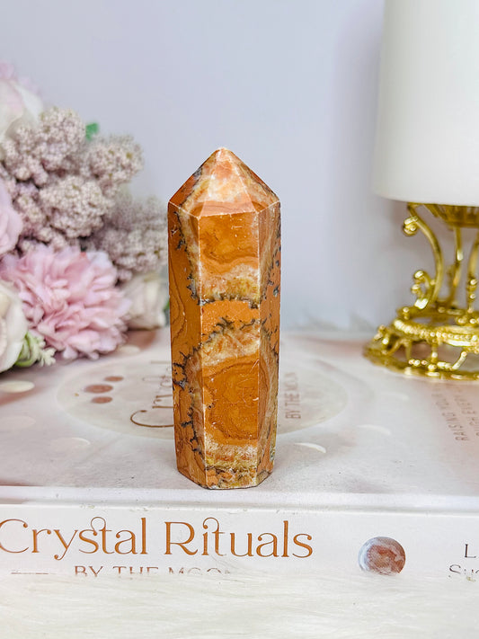 Orange Jasper Tower 9cm