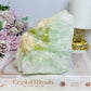 Large Pistachio Calcite Natural Specimen Freeform 11cm 1.15KG