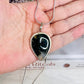 Gorgeous Moss Agate Pendant on Silver Chain In Gift Bag