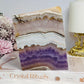 Natural Crazy Lace Amethyst Slab 13cm