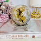 Large 389gram Druzy Flower Agate Sphere On Stand