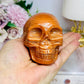 Large Jasper Carved Skull 404g