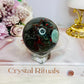 Bloodstone Sphere on Stand 255g