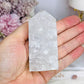 Chunky Blue Lace Agate Druzy Tower 8cm