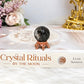 Small Rare Herkimer Diamond Sphere on Stand