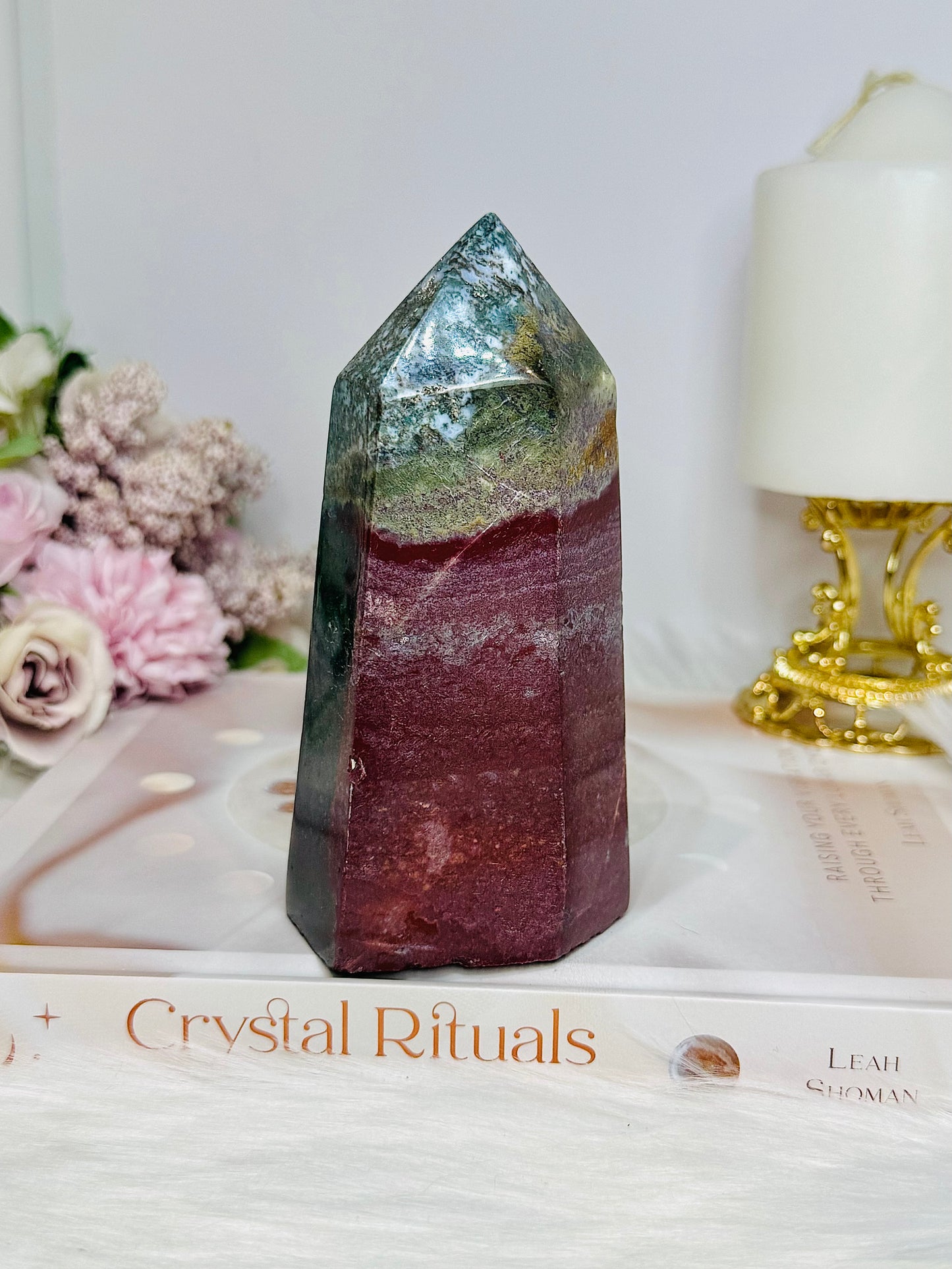 Chunky Ocean Jasper Tower 12.5cm