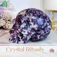 Large Lepidolite | Purple Mica High Grade Skull 694g