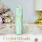 Blue Hemimorphite Tower 9cm