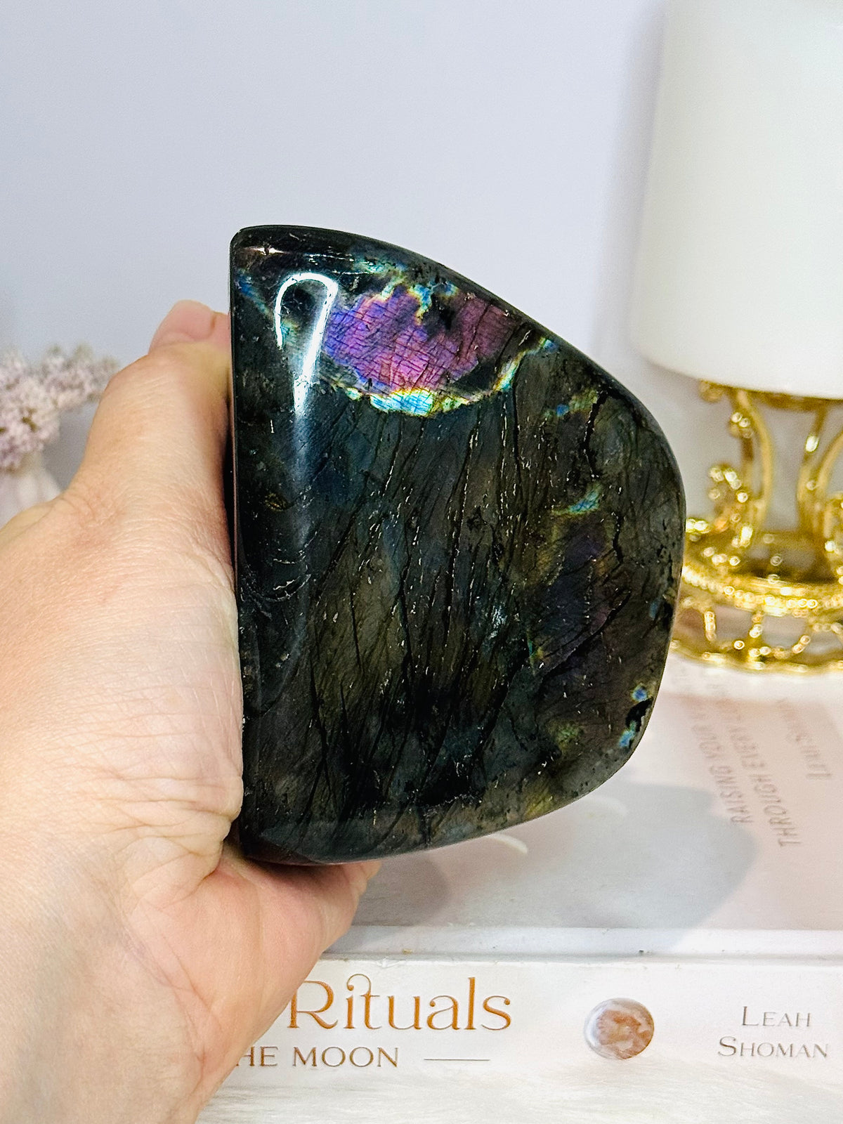 Chunky Large Labradorite Freeform 372g