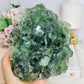 High Grade Green Cubed Fluorite Specimen 14cm 1KG