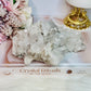 Wow!! Stunning Natural Clear Quartz Cluster Specimen From Brazil 15cm