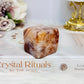 Carnelian Carved Cube 132g