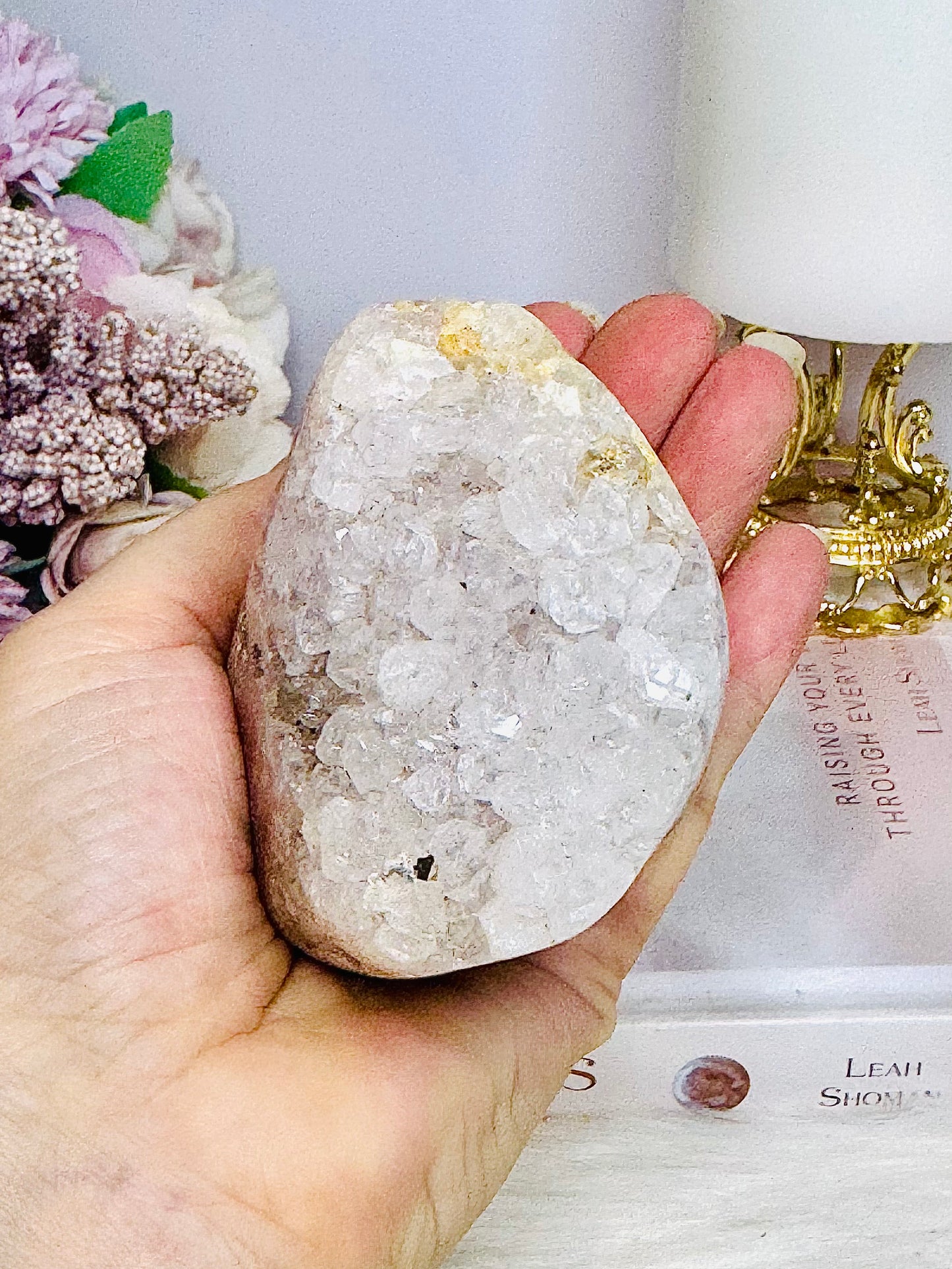 Pink Amethyst Natural Freeform 395g