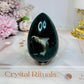Large Bloodstone Egg on Stand 7.5cm