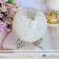 High Grade Absolutely Incredible Large Clear Quartz Druzy Sphere From Brazil 845grams