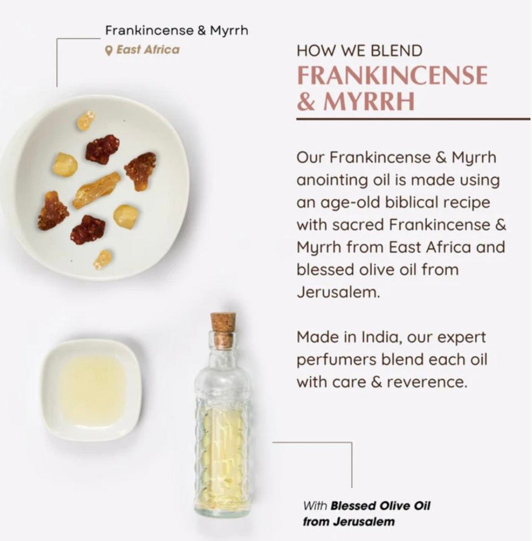 Frankincense & Myrrh Anointing Oil 9ml