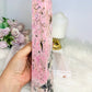 Huge Pink Peruvian Rhodochrosite Tower 27.5cm 1.2KG