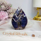 Chevron | Dream Amethyst Flame | Freeform 7.5cm