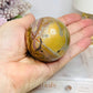 Polychrome Agate Sphere on Stand 205g