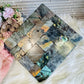 Large Heavy Labradorite Square Slab 22cm 1.57KG