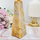 Pink Amethyst Druzy Obelisk | Tower 16cm