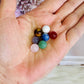 Set of 7 Mini Chakra Spheres On Stands