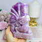Collectors Piece ~ Large High Grade Kunzite Dragon & Castle 13cm 793g