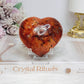 Carnelian Puffy Heart on Stand 220g
