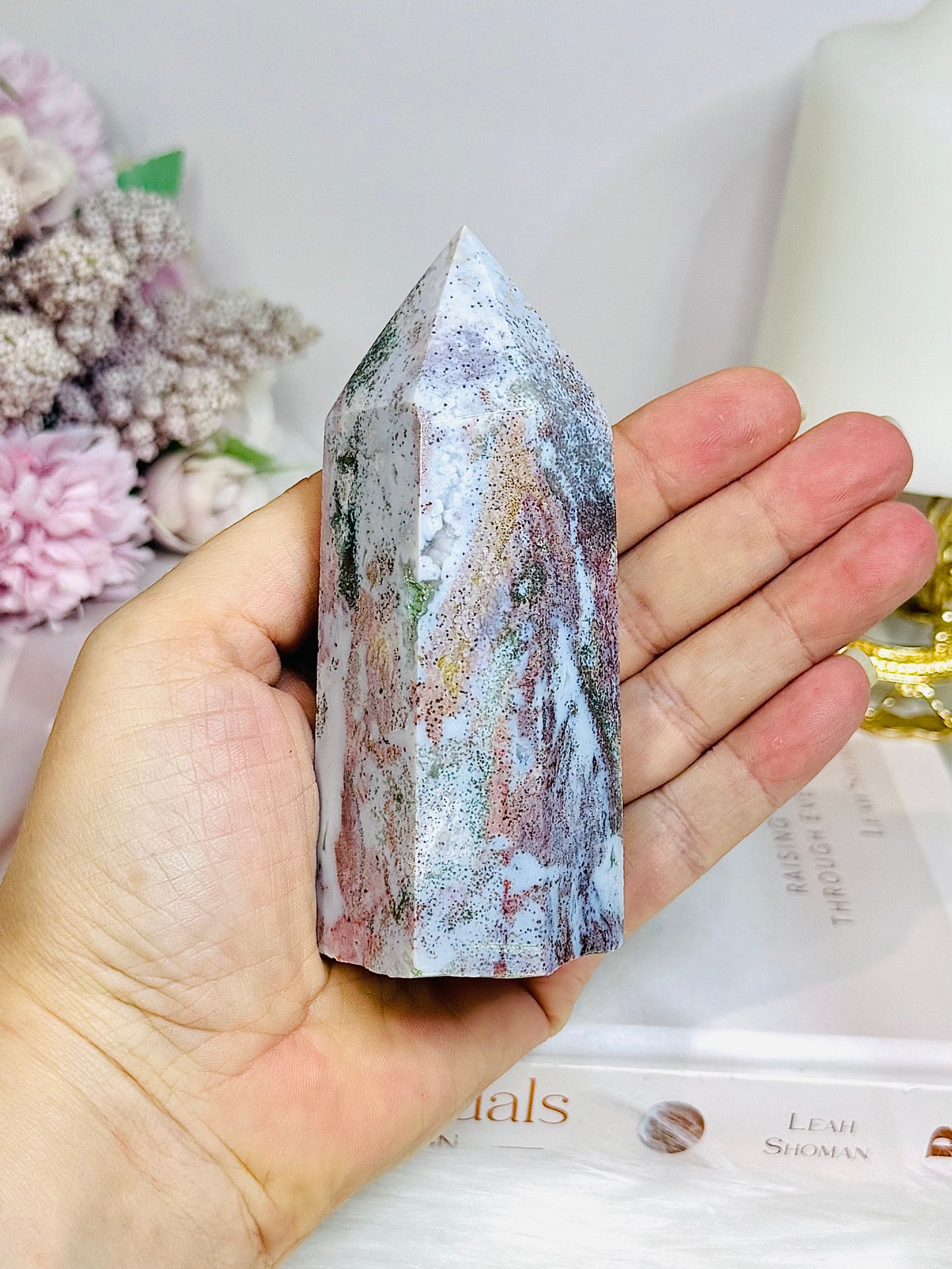 Ocean Jasper Chunky Tower 10.5cm