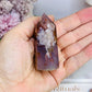 Chunky 7cm Flower Agate Tower