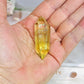 Citrine Double Terminated Point with Rainbows 5.5cm