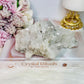 Wow!! Stunning Natural Clear Quartz Cluster Specimen From Brazil 15cm