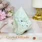 Large Green Amazonite Polished Point 9.5cm