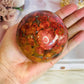 Incredible High Grade Large King Cobra Jasper Sphere on Stand 621grams