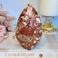 Natural Brecciated Jasper Carved Flame | Freeform From Brazil 521grams 13cm