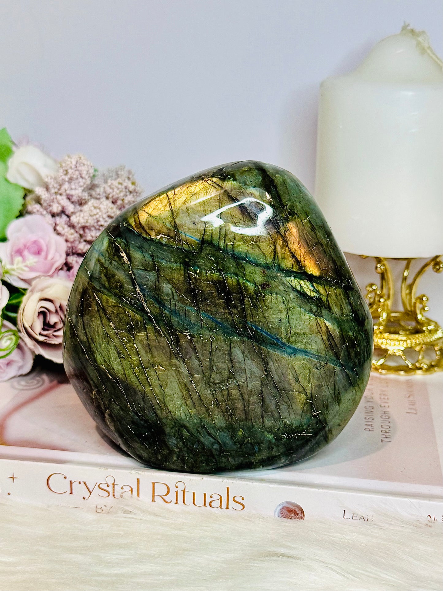 Large Labradorite Freeform Full of Flash 1.26kg