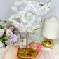 High Grade Flower Agate Fairy | Angel on Stand 19cm