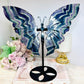 Huge Rainbow Fluorite Butterfly Wings 27cm