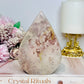 Large Pink Amethyst Druzy Flame | Freeform 464g