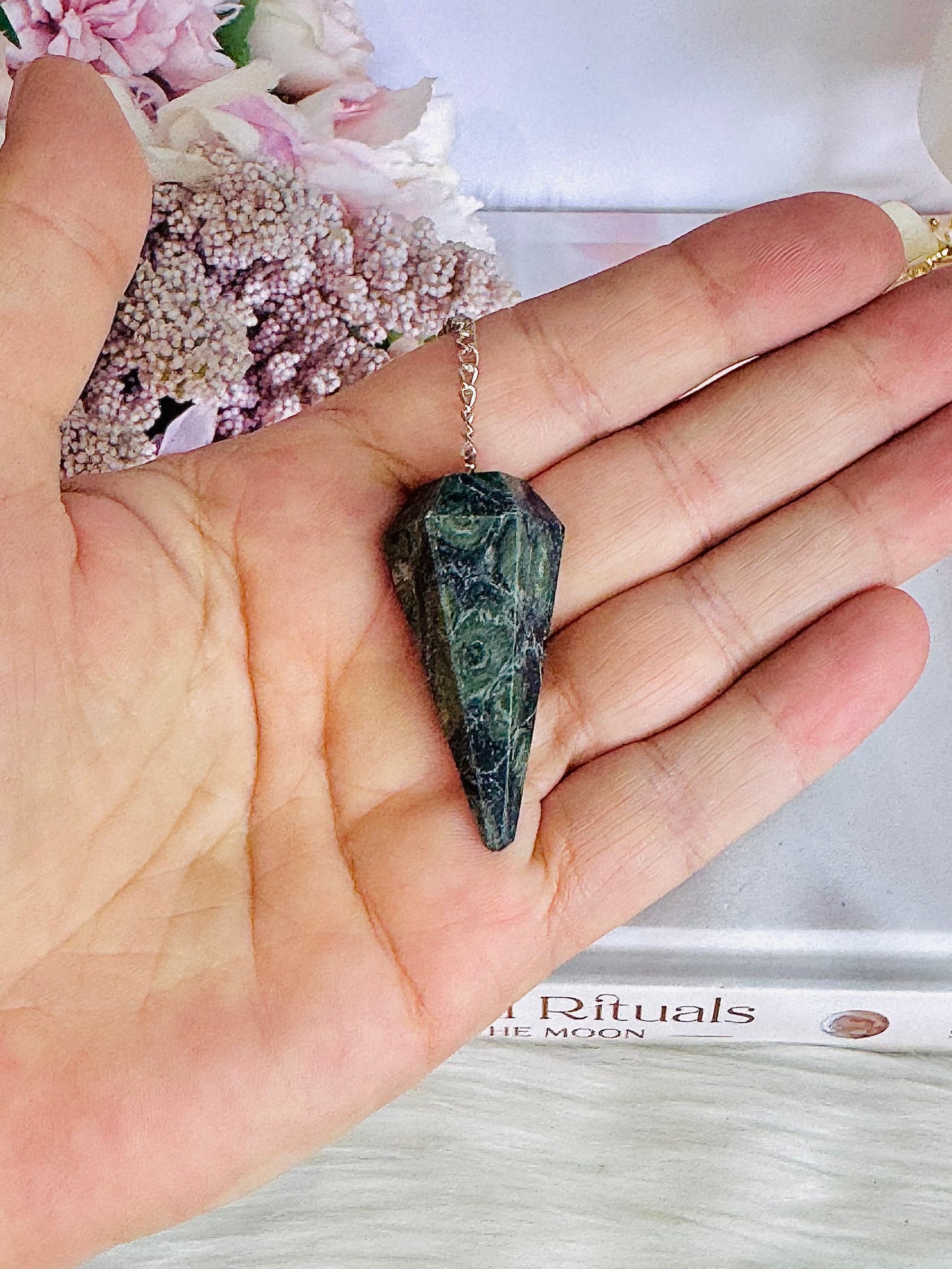 Kambaba Jasper Pendulum In Gift Bag