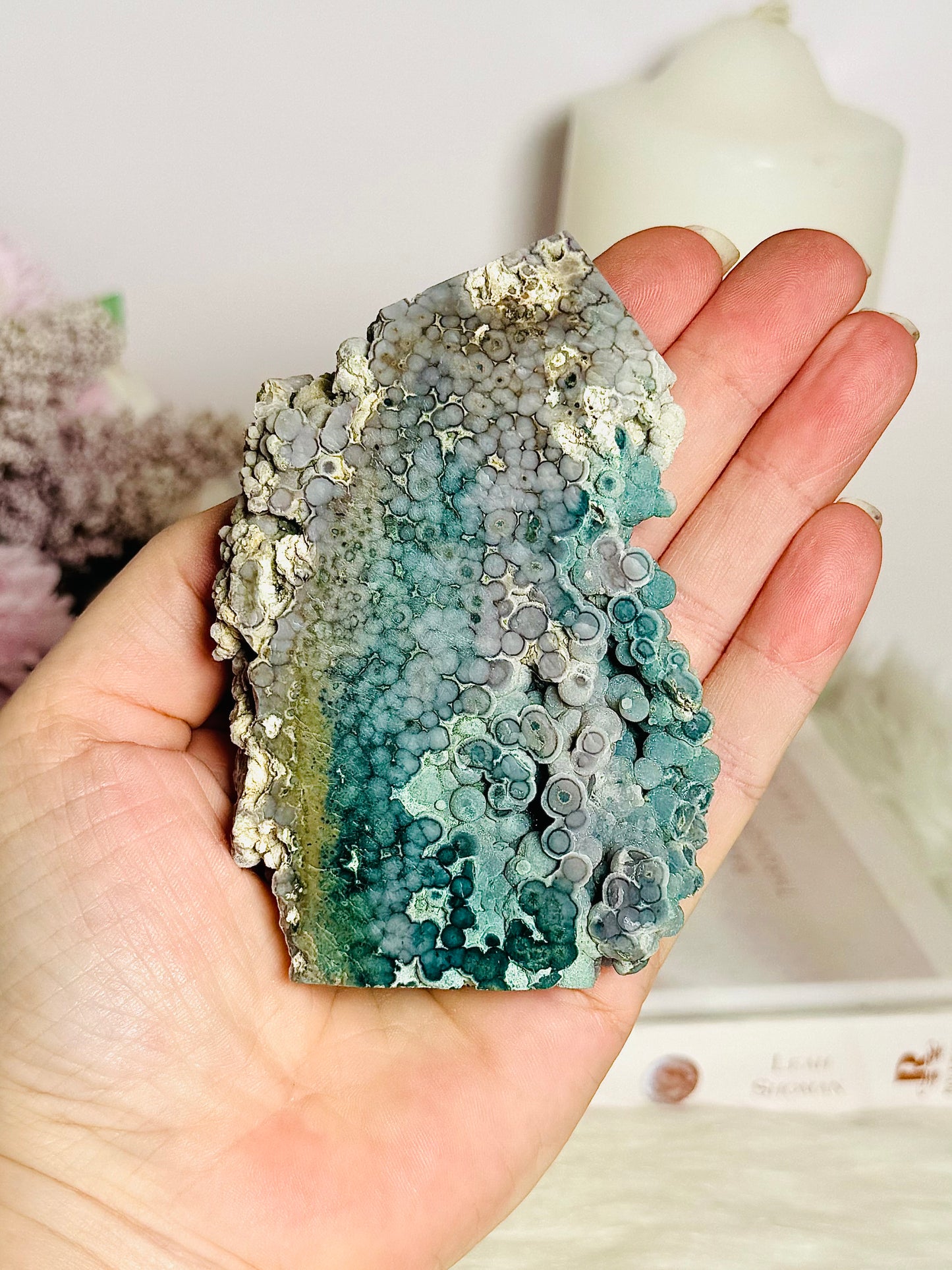 Natural Large Grape Agate Freeform | Tower 259g 10cm