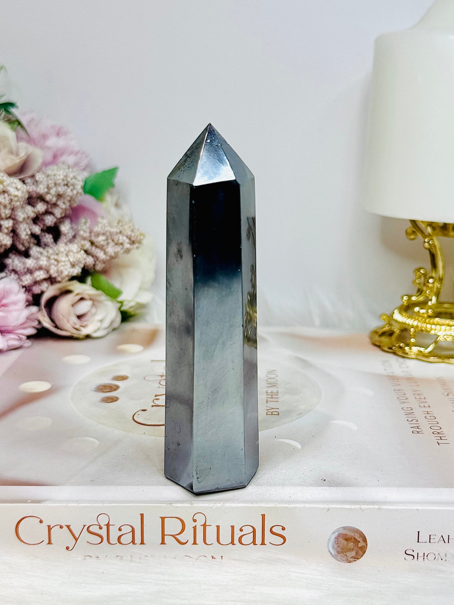 Hematite Tower 10.5cm