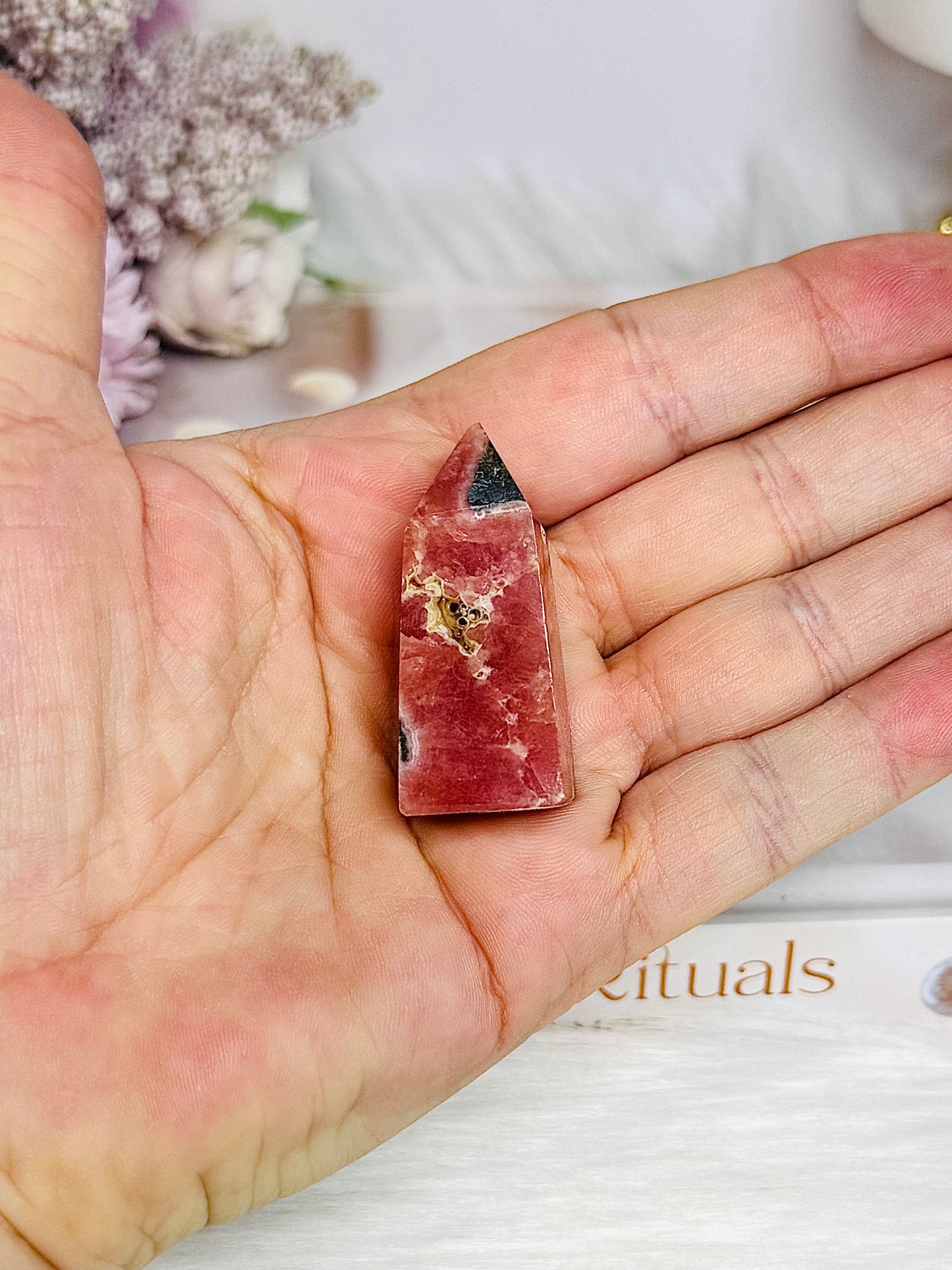Rhodochrosite Tower 4.5cm